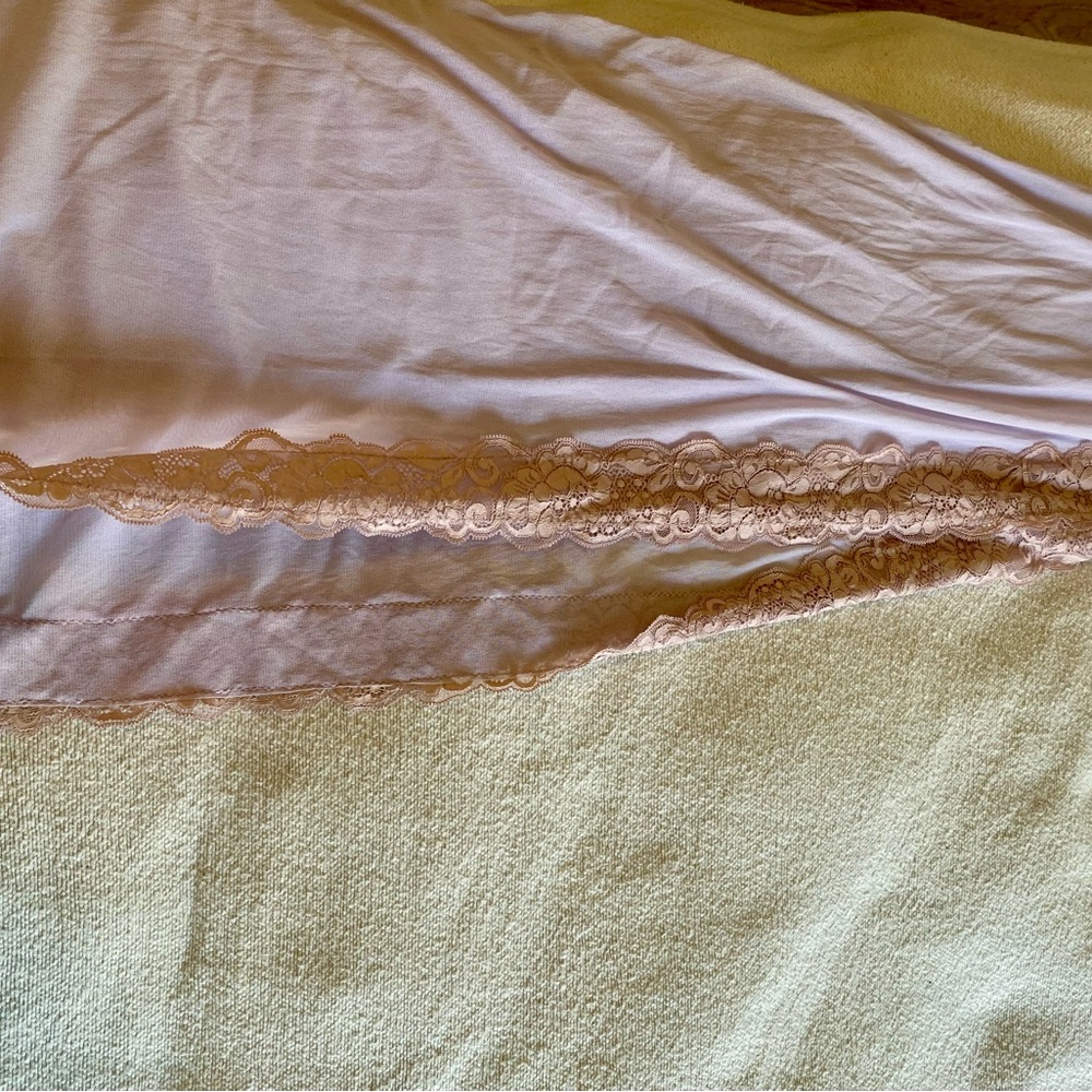 We Are Hah Bust Out Slip Dress | Sheer Violet in XS - Picture 9 of 11